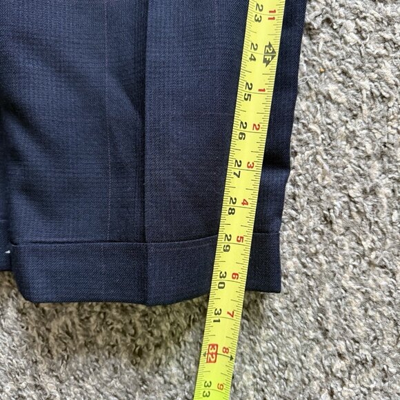 VTG Ralph Lauren Women’s Sz XS/S Wool Plaid Pleated Trouser Pants USA Made NEW - Picture 15 of 15